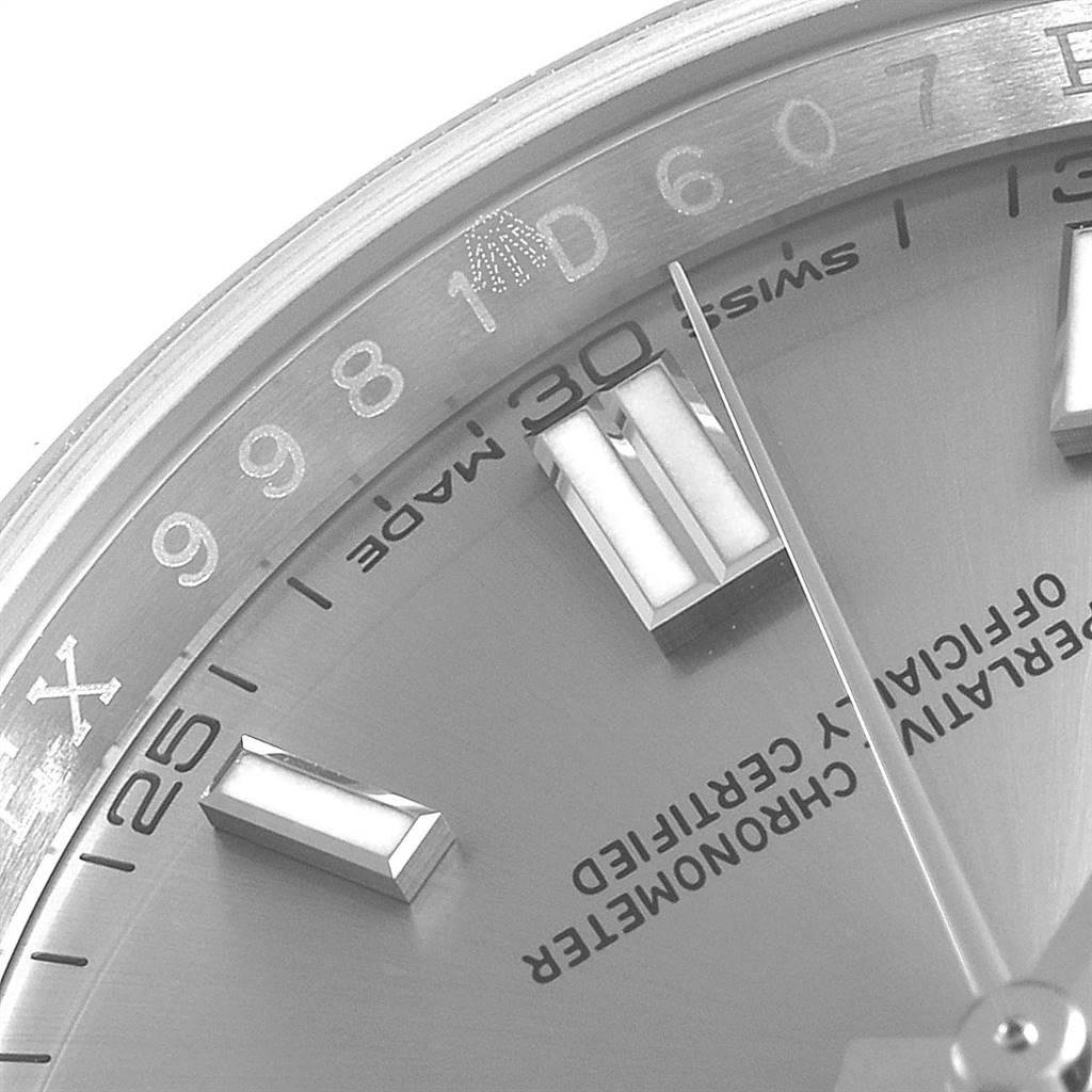 Rolex Oyster Perpetual Rhodium Dial Steel Men's Watch 116000 Box 3