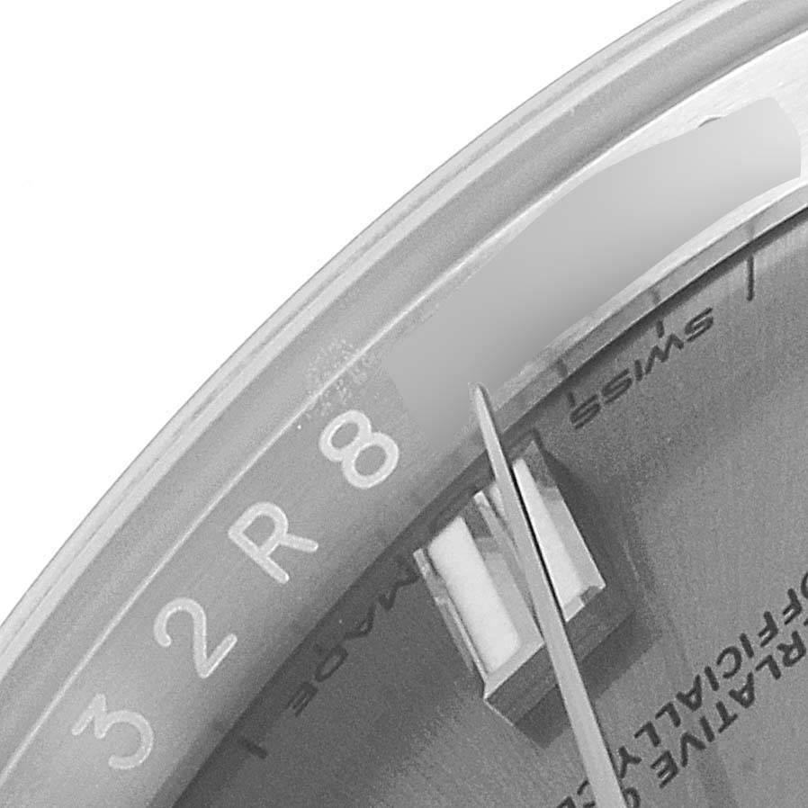 Rolex Oyster Perpetual Rhodium Dial Steel Mens Watch 116000 Unworn For Sale 1