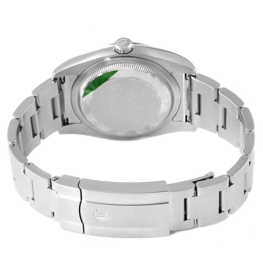 Rolex Oyster Perpetual Rhodium Dial Steel Mens Watch 116000 Unworn For Sale 2