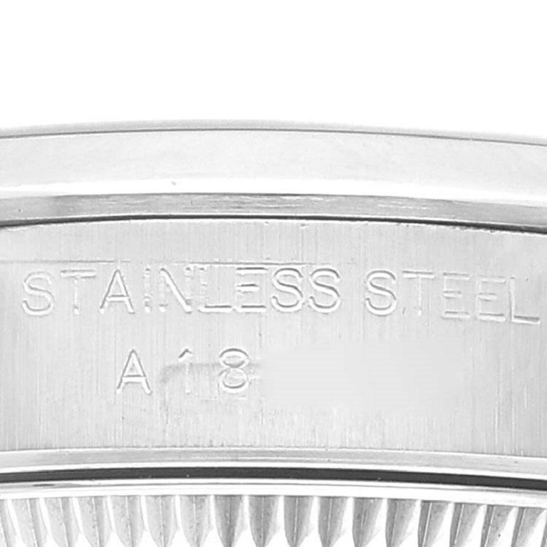 Rolex Oyster Perpetual Salmon Dial Steel Ladies Watch 76080 Box Papers 2