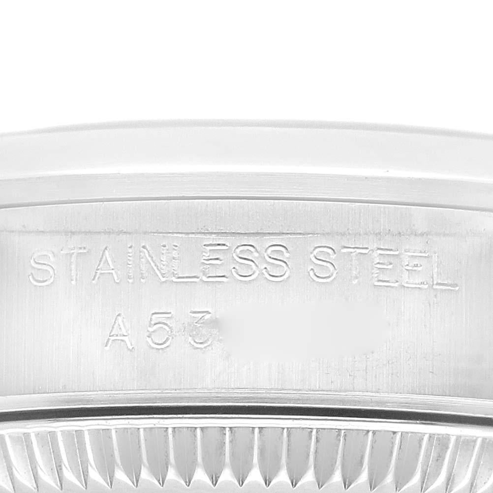 Rolex Oyster Perpetual Salmon Dial Steel Ladies Watch 76080 1