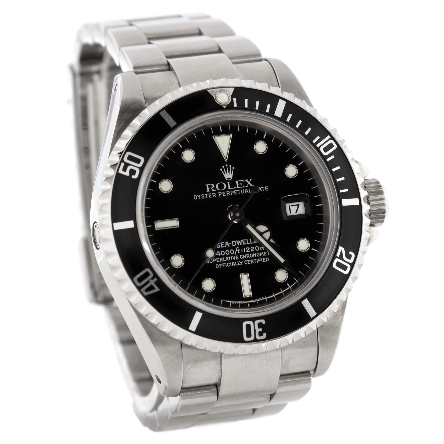 Rolex sea dweller double top red price 1975 vintage