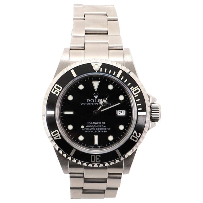 Rolex Oyster Perpetual Sea-Dweller Automatic Watch Stainless Steel 40