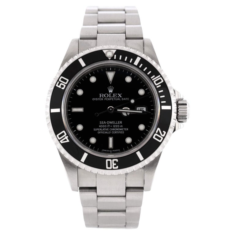 Rolex Oyster Perpetual SeaDweller Automatic Watch Stainless Steel 40