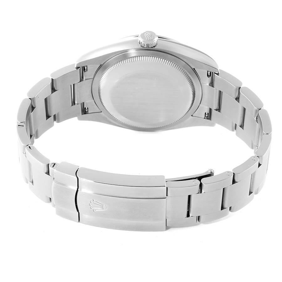 Men's Rolex Oyster Perpetual Silver Dial Steel Mens Watch 126000 Unworn