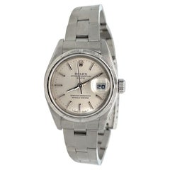 Rolex Oyster Perpetual Montre-bracelet Just Date pour femme en acier inoxydable