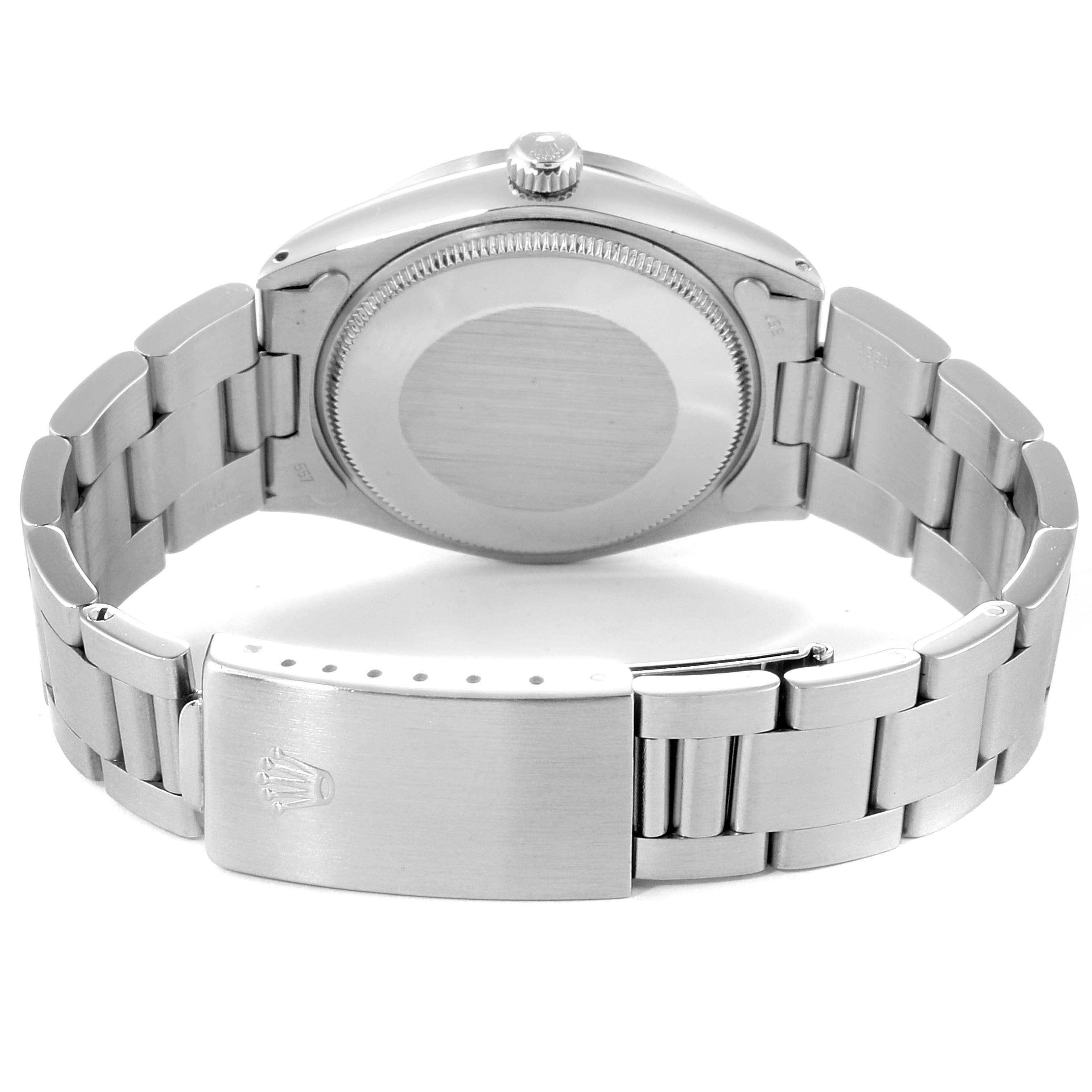 Rolex Oyster Perpetual Stainless Steel Vintage Men's Watch 1007 For Sale 5