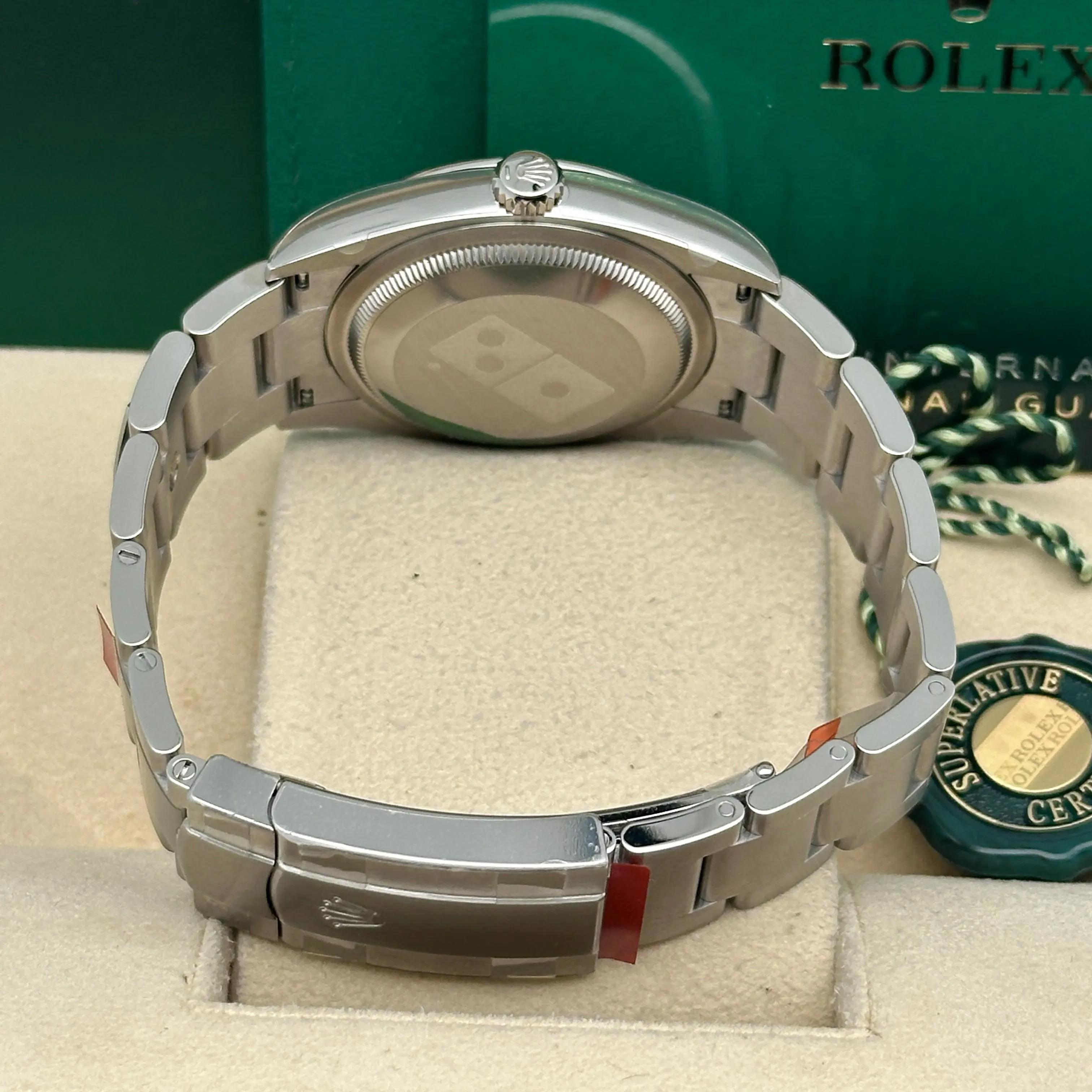 Reloj Rolex Oyster Perpetual Acero 36mm Dominos Edición Limitada 126000 en venta 9