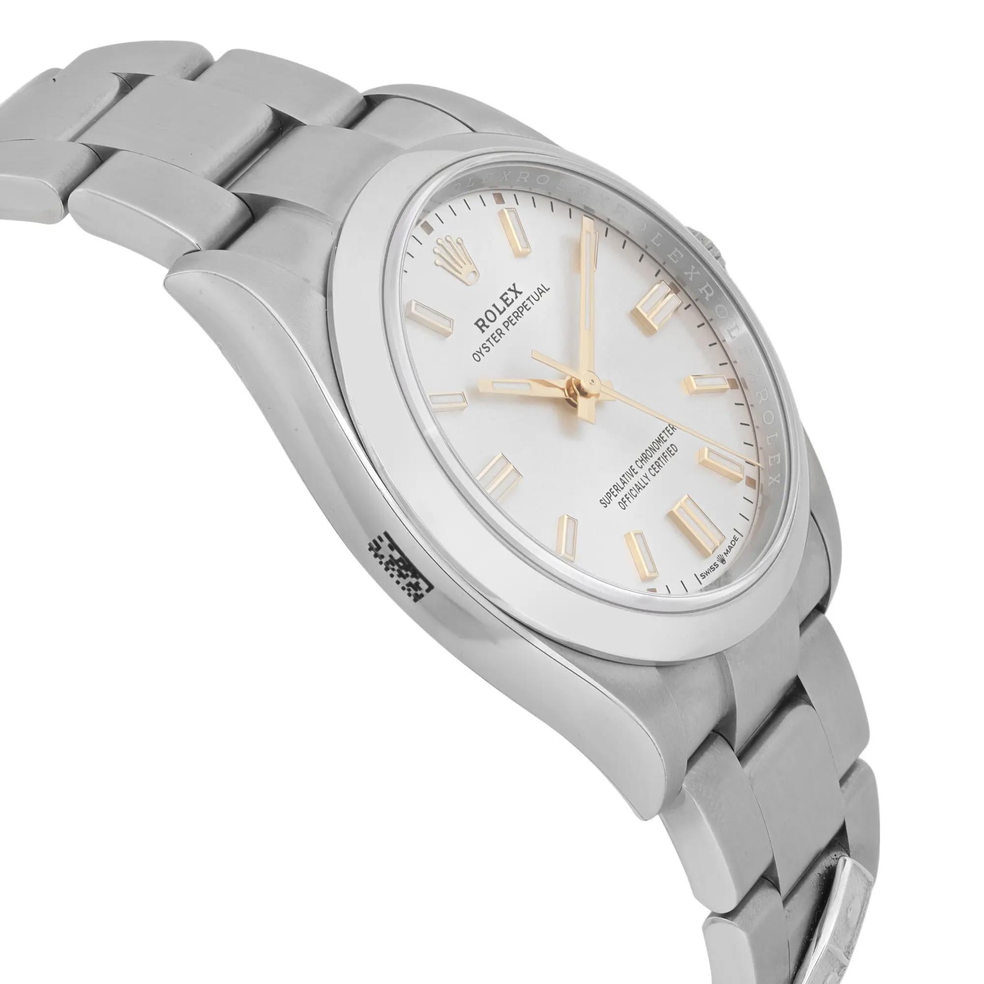 De los hombres Reloj Rolex Oyster Perpetual Acero 36mm Dominos Edición Limitada 126000 en venta