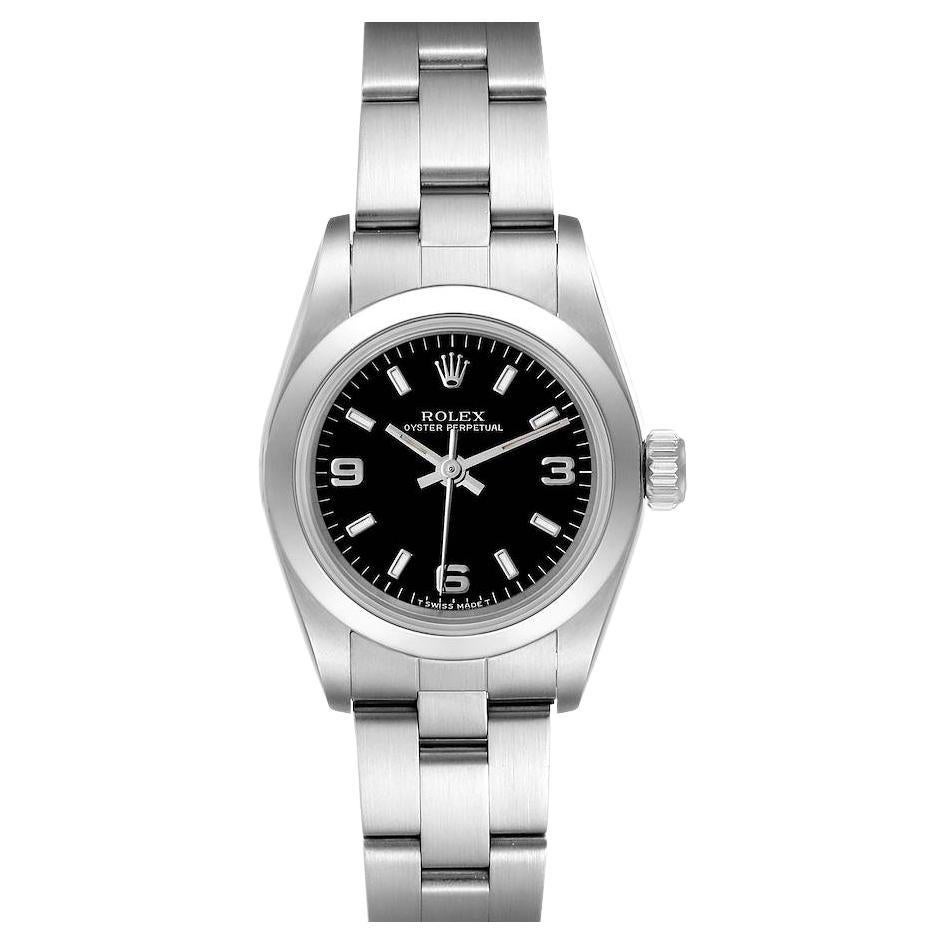 Rolex Oyster Perpetual NonDate Steel Yellow Gold Ladies Watch 67193 For