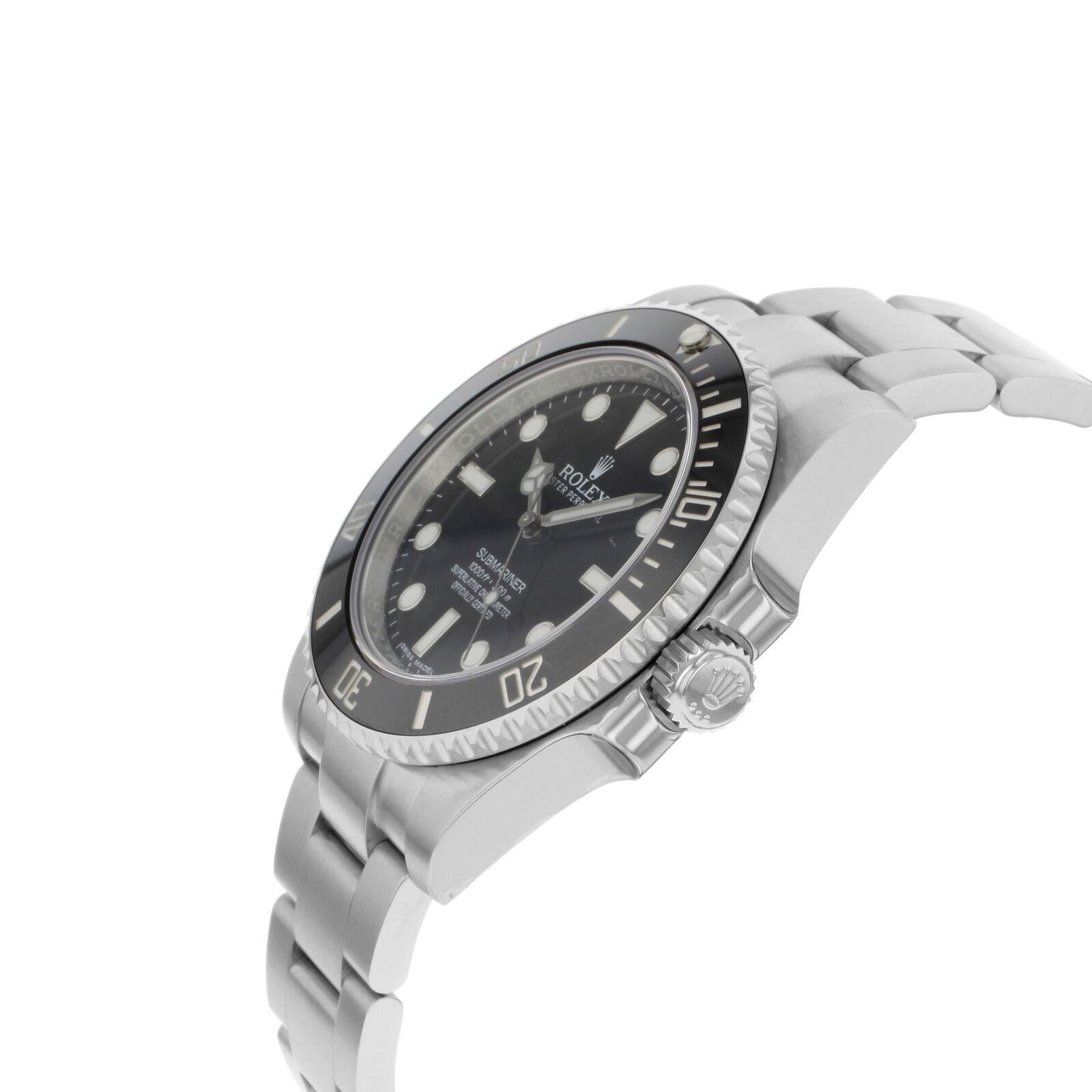 Rolex Oyster Perpetual Submariner 114060 Stainless Steel Automatic Men's Watch 1