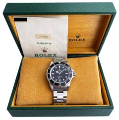 Rolex Oyster Perpetual Submariner 14060 No Date Herrenuhr Box Papiere