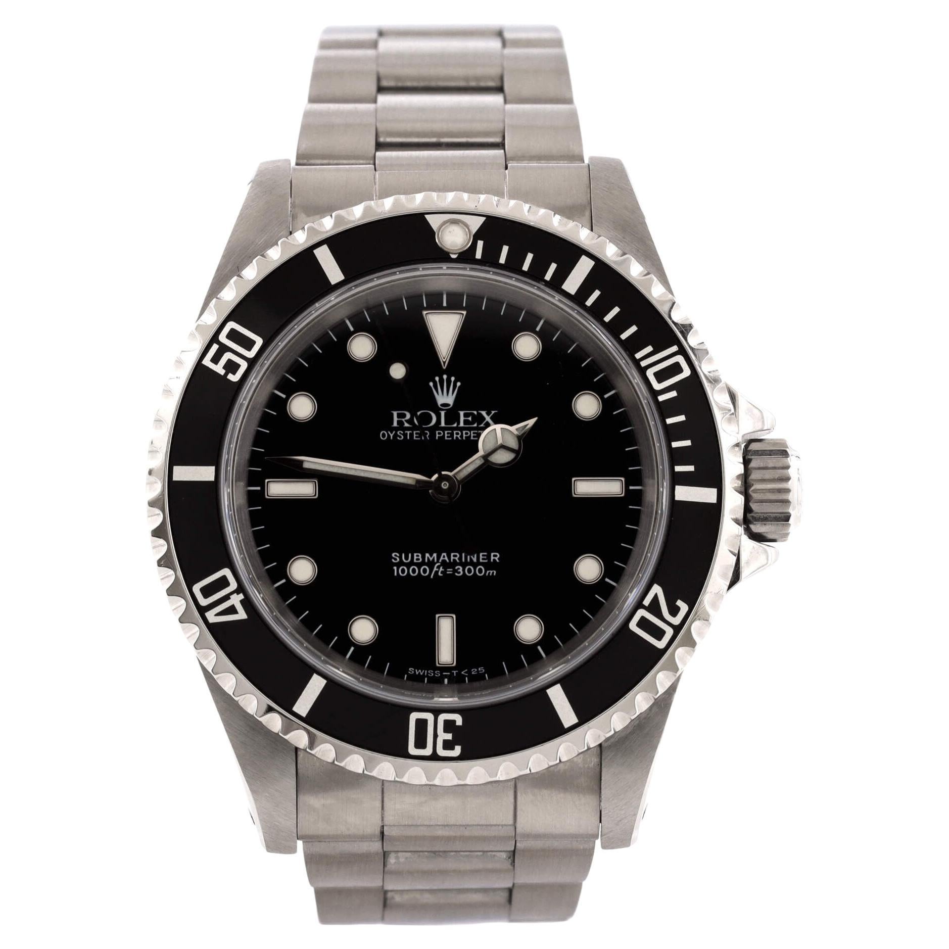 Rolex Oyster Perpetual Submariner 114060 Stainless Steel Automatic Men