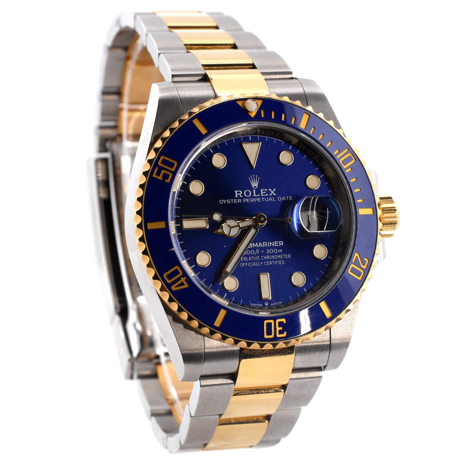 rolex bluesy submariner