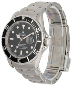 Rolex Oyster Perpetual Submariner Date 16610 Men's Watch Box & Papers