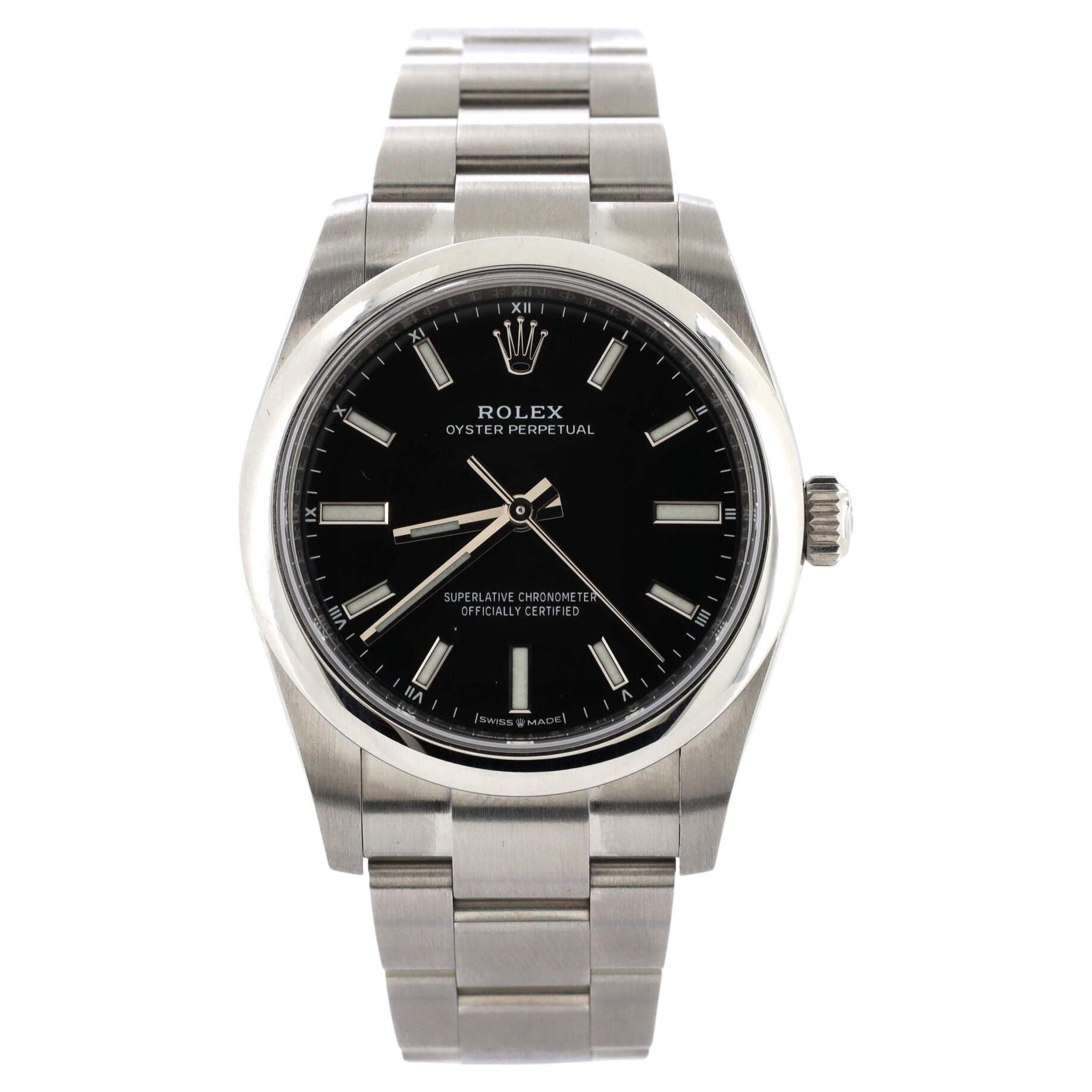 Rolex Oyster Perpetual Submariner Date Automatic Watch Stainless Steel 40 For Sale
