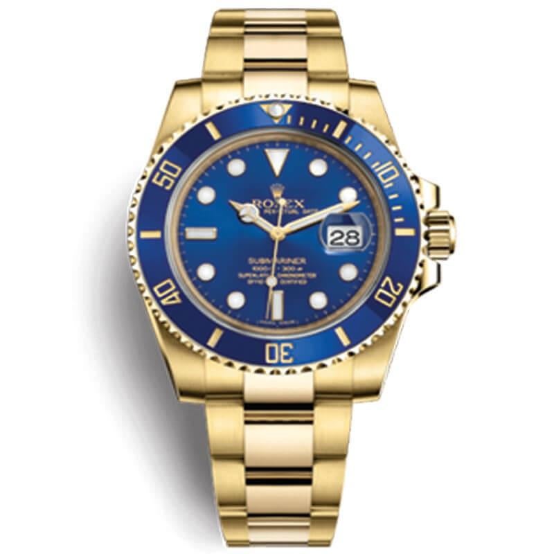 Rolex Oyster Perpetual Submariner Date Men's Watch 116618LB In New Condition In Wilmington, DE
