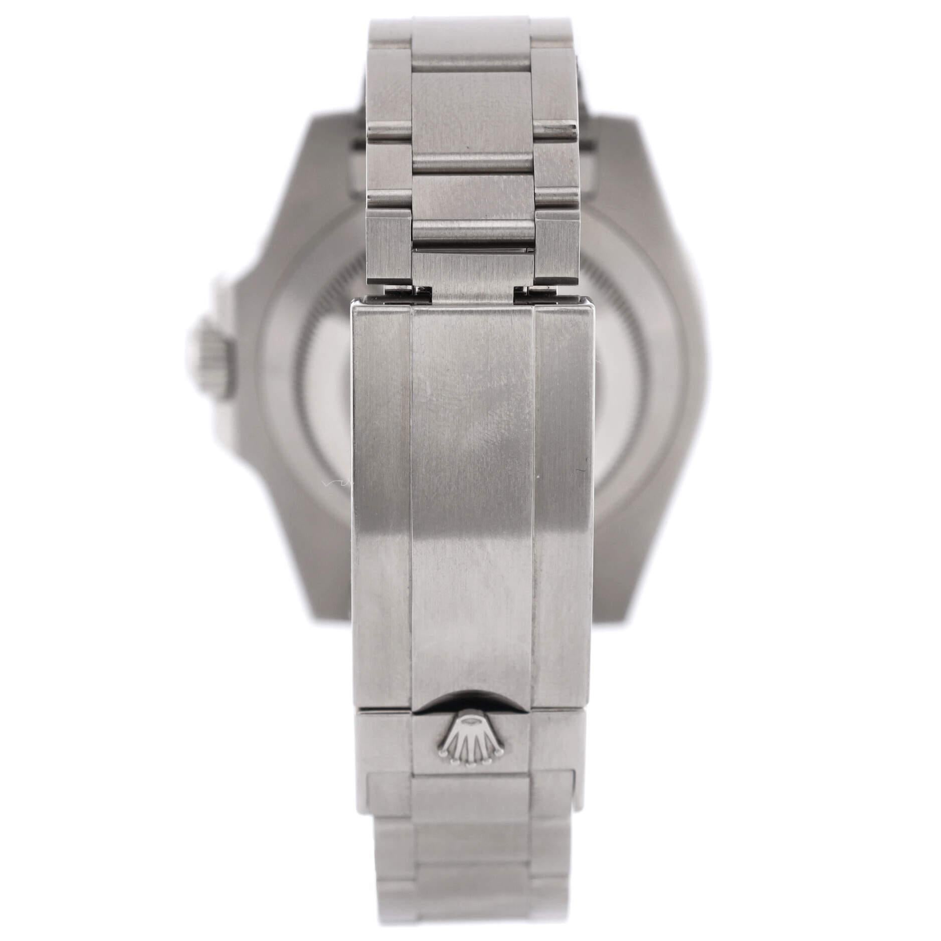 Rolex Oyster Perpetual Submariner Hulk Date Automatikuhr aus Edelstahl 1