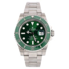 Rolex Oyster Perpetual Submariner Hulk Date Automatic Watch Stainless Steel 