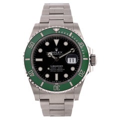 Used Rolex Oyster Perpetual Submariner Kermit Date Automatic Watch Stainless Steel