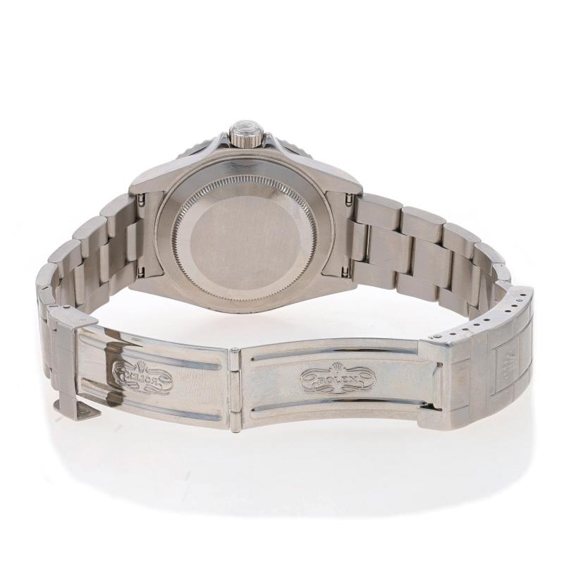 Rolex Oyster Perpetual Submariner Men's Watch 16610 Stainless Automatic 1Yr Wnty For Sale 3