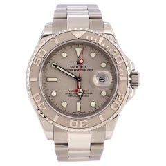 Rolex Oyster Perpetual Yacht-Master Automatikuhr aus Edelstahl und Platin