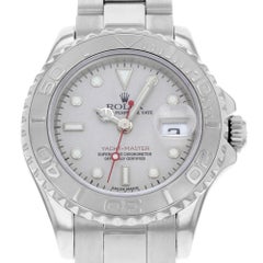 Rolex Oyster Perpetual YachtMaster 169622 Steel Platinum Automatic Watch