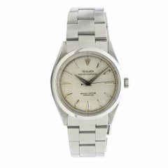 Rolex Oyster Perpetual3834, White Dial Certified Authentic