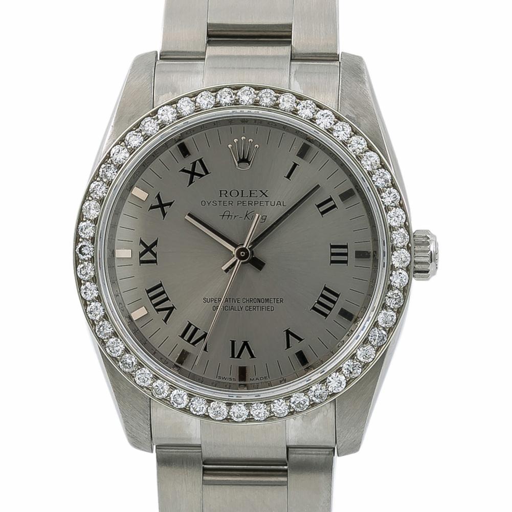 Women's Rolex Oyster Perpetual 114200, Certified Authentic For Sale