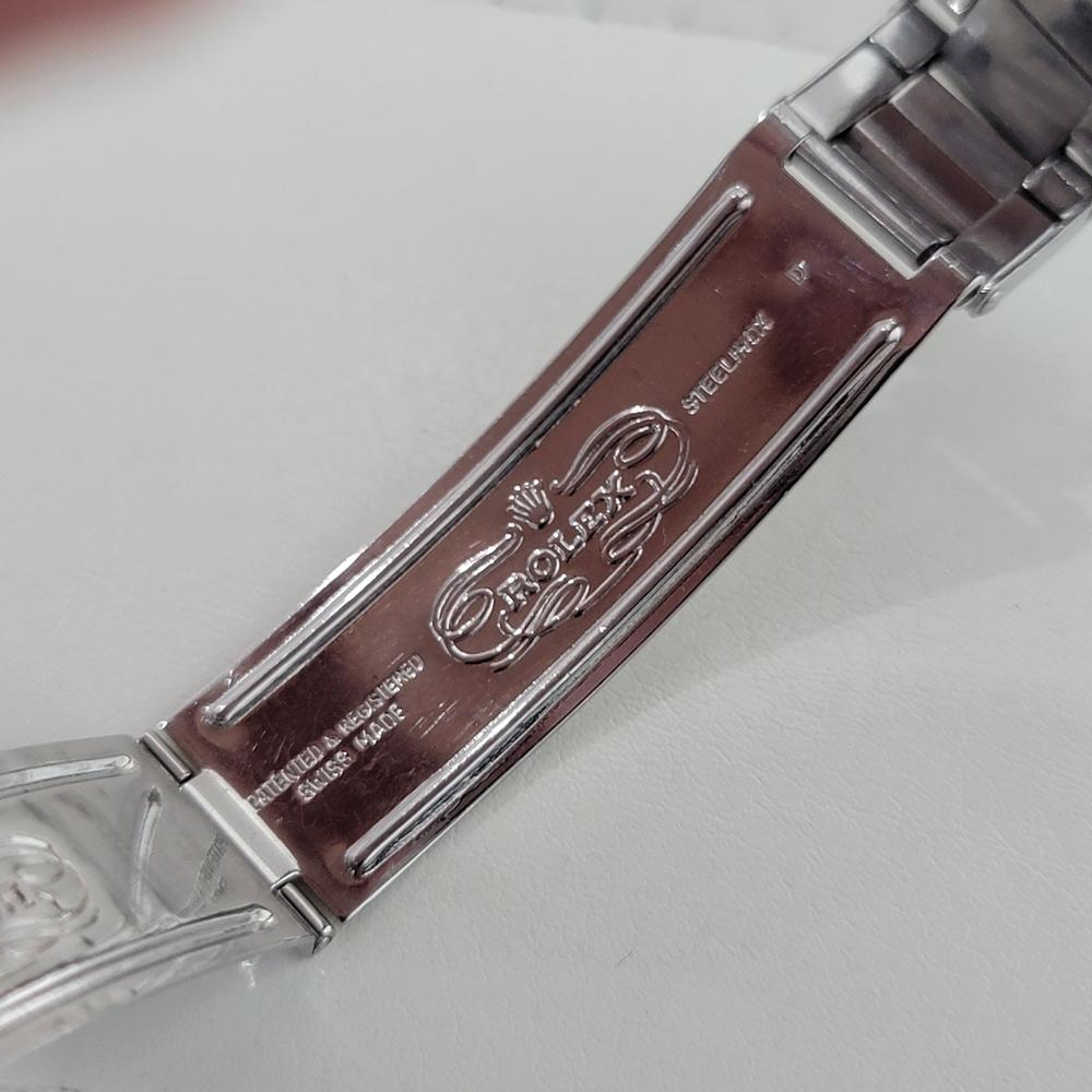 Rolex Oyster Precision 5500 Air King 34m Mens 1960s Automatic All Original RA574 For Sale 6