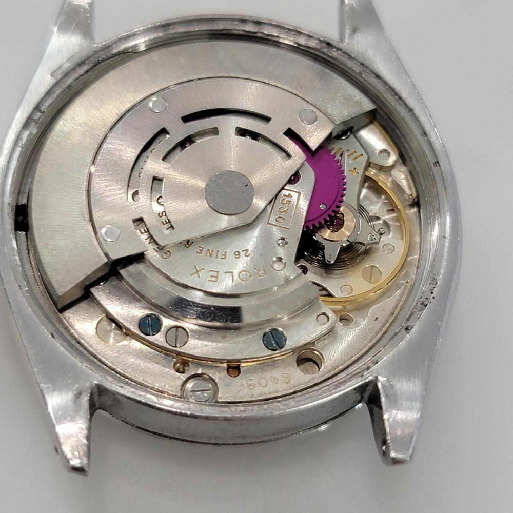 Rolex Oyster Precision 5500 Air King 34m Mens 1960s Automatic All Original RA574 For Sale 8