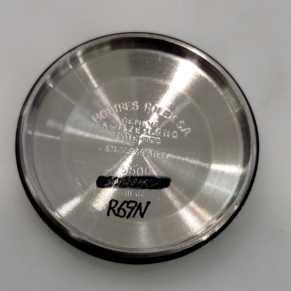 Rolex Oyster Precision 5500 Air King 34m Mens 1960s Automatic All Original RA574 For Sale 9