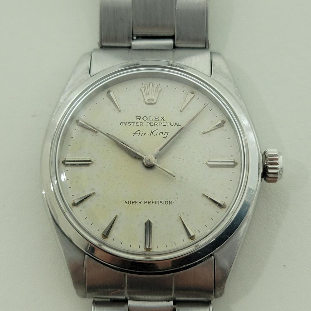 Timeless classic, Men's all-stainless steel Rolex Oyster Perpetual Precision Ref.5500 