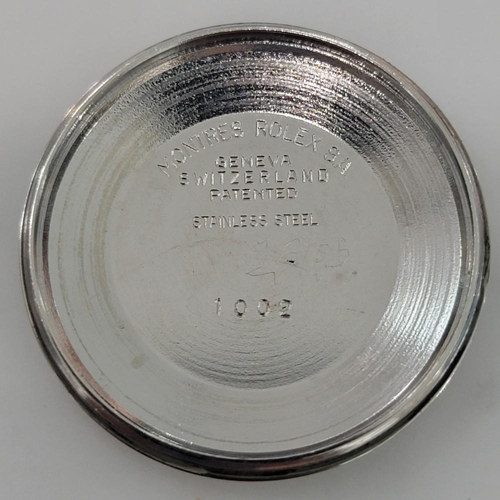 Rolex Oyster Precision 5500 Air King 34m Mens 1970s Pan Am Air Automatic RA627 For Sale 8