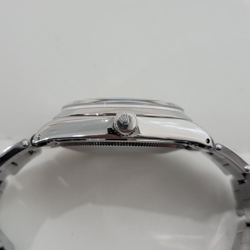 Rolex Oyster Precision 5500 Air King 34m Mens Automatic 1960s All Original RA569 im Angebot 4