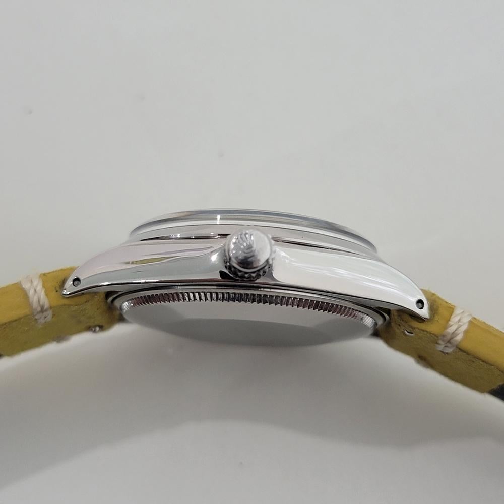 Rolex Oyster Precision 5500 Air King 34m Mens Automatic 1960s Vintage RA569B en venta 5