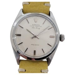 Rolex Oyster Precision 5500 Air King 34m Mens Automatic 1960s Vintage RA569B