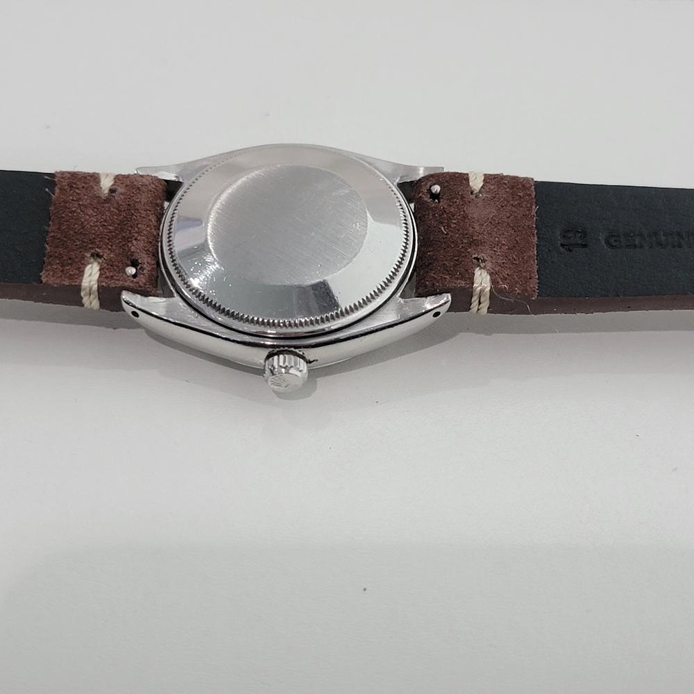 Rolex Oyster Precision 5500 Air King 34m Mens Vintage Automatic 1960s RA574B For Sale 6