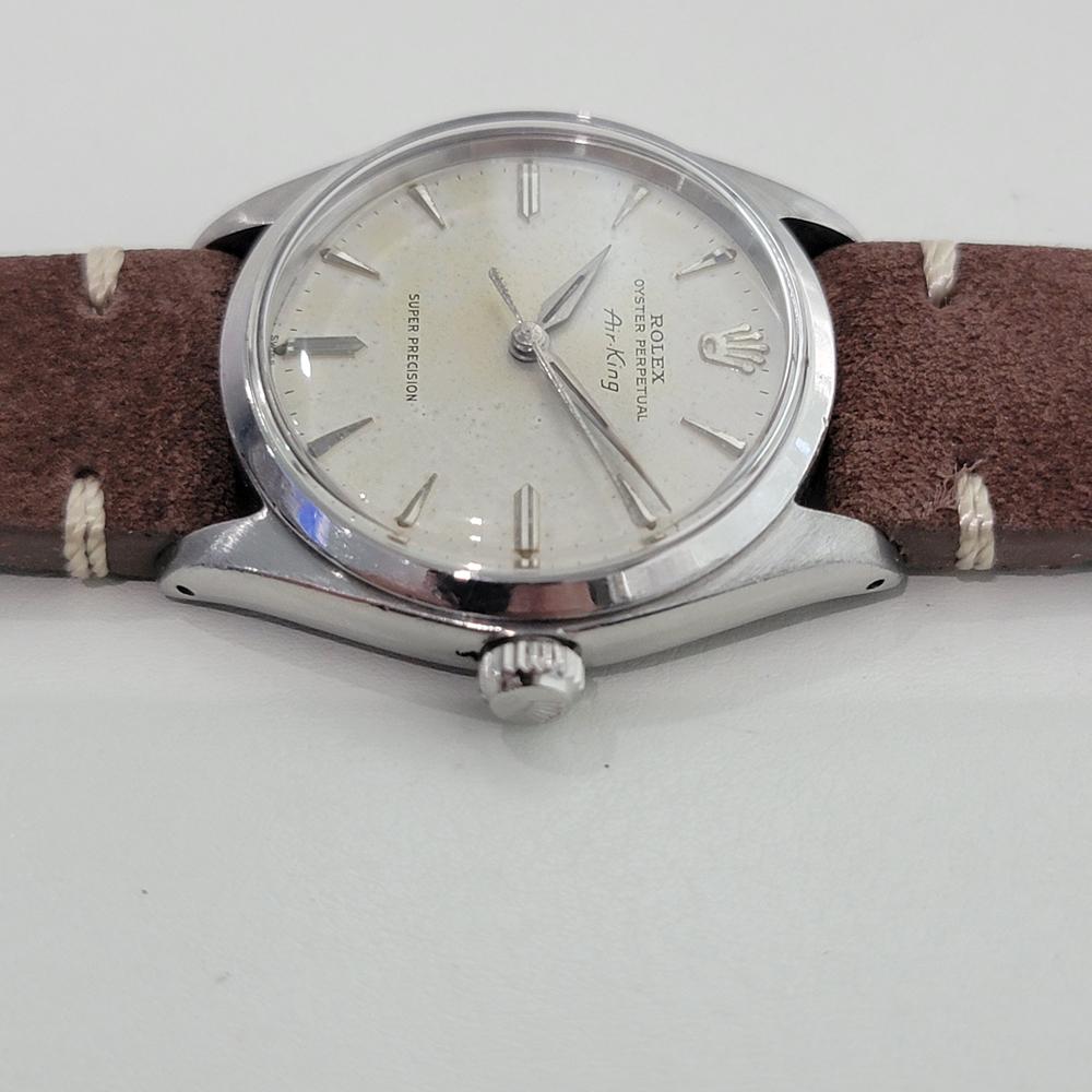 Rolex Oyster Precision 5500 Air King 34m Mens Vintage Automatic 1960s RA574B For Sale 1
