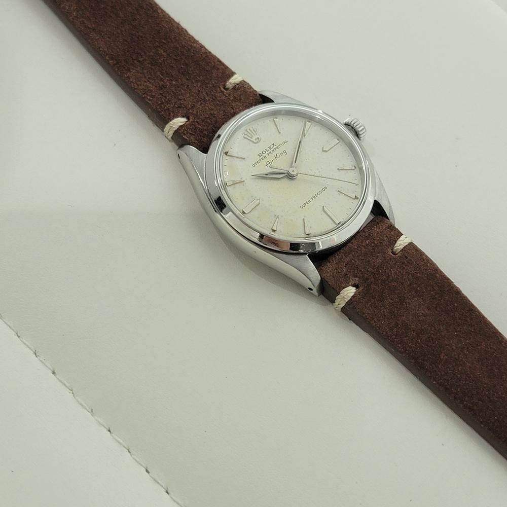 Rolex Oyster Precision 5500 Air King 34m Mens Vintage Automatic 1960s RA574B For Sale 3