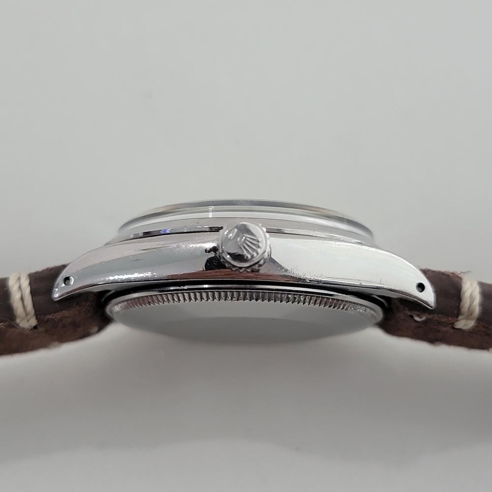 Rolex Oyster Precision 5500 Air King 34m Mens Vintage Automatic 1960s RA574B For Sale 5