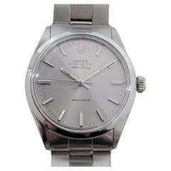 Rolex Oyster Precision 5500 Air King Mens 34m Automatic 1970s All Original NA142