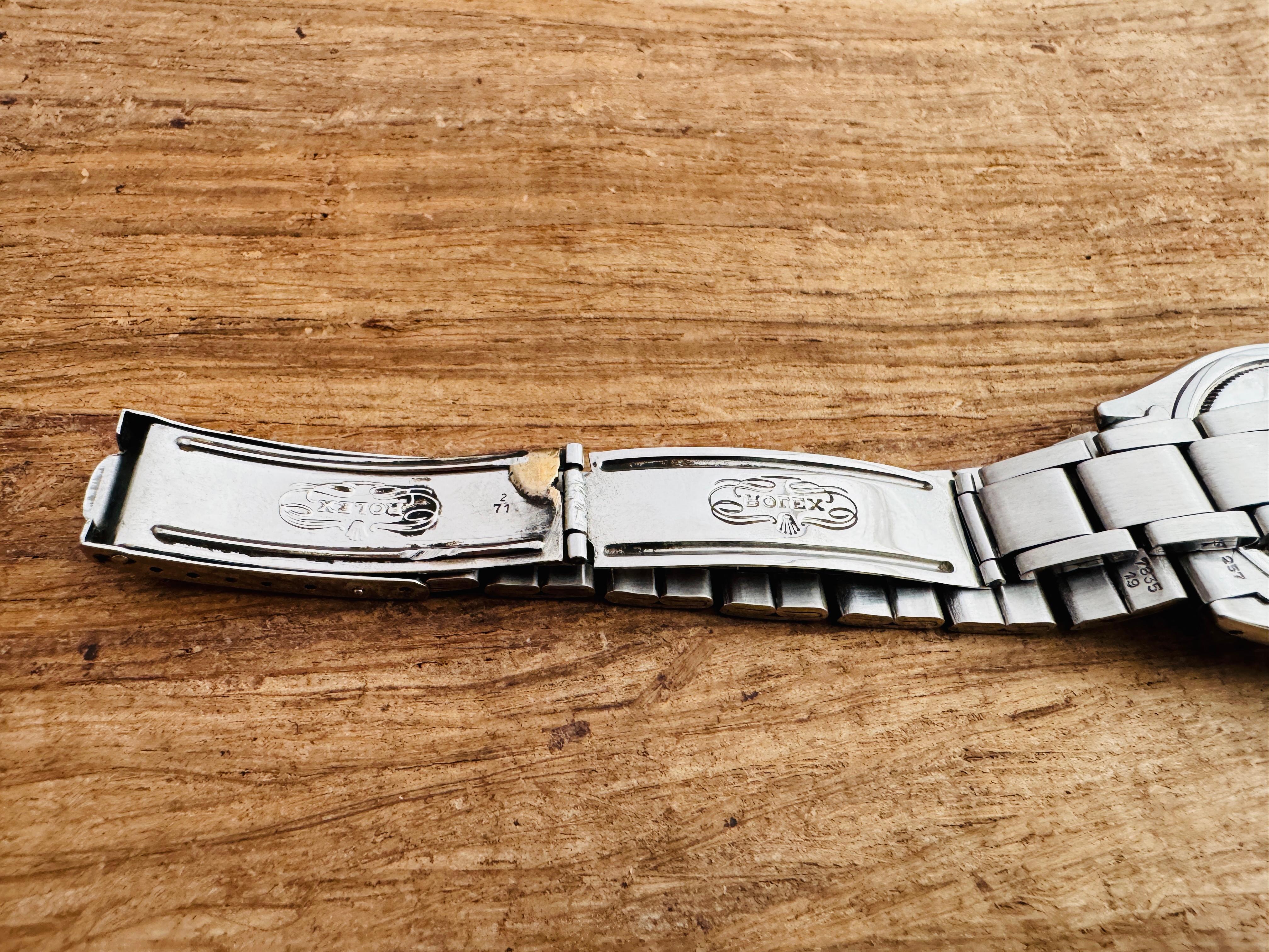 Rolex Oyster Precision 6423 Arrowhead Dagger Dial Watch For Sale 8