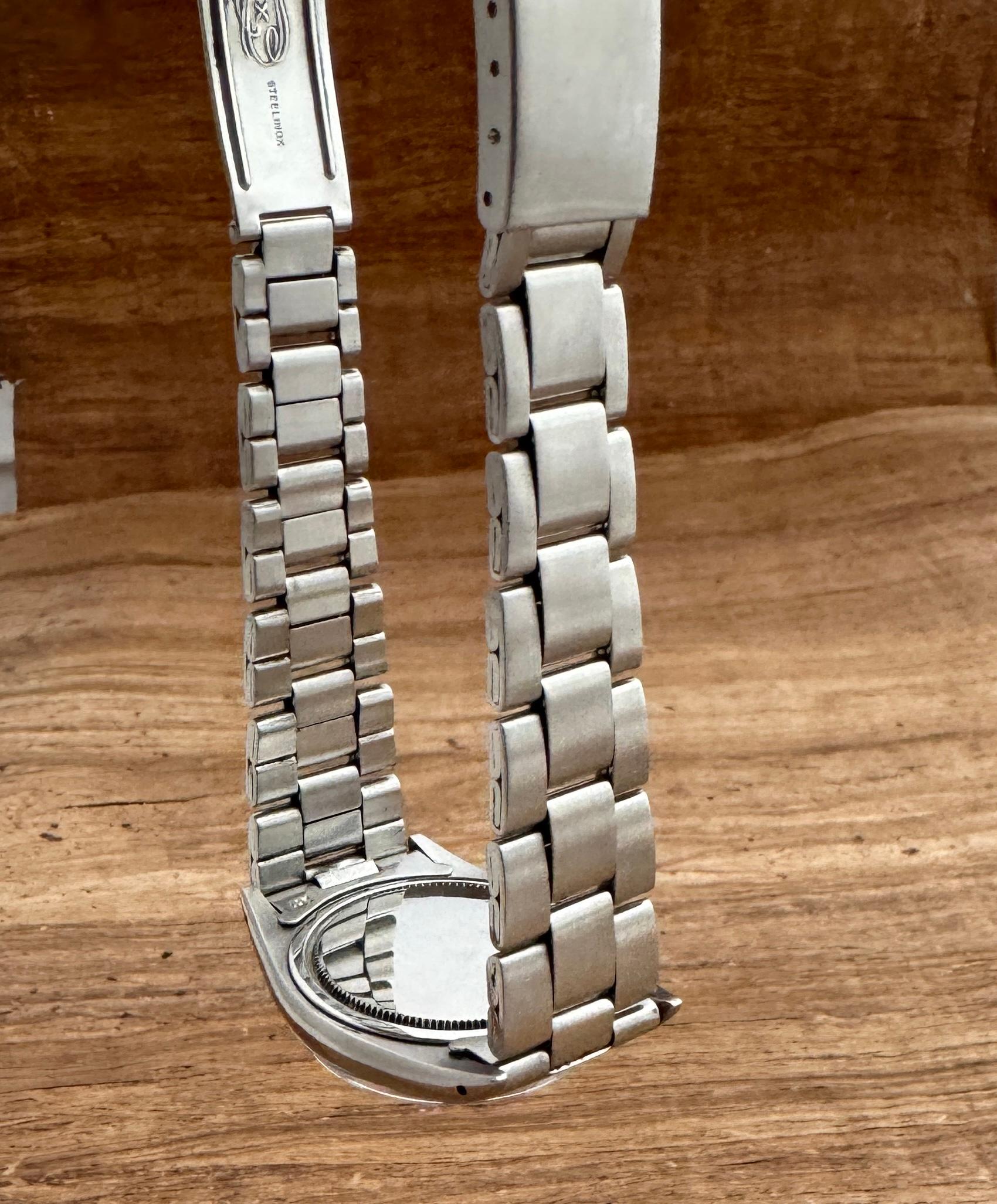 Rolex Oyster Precision 6423 Arrowhead Dagger Dial Watch For Sale 10