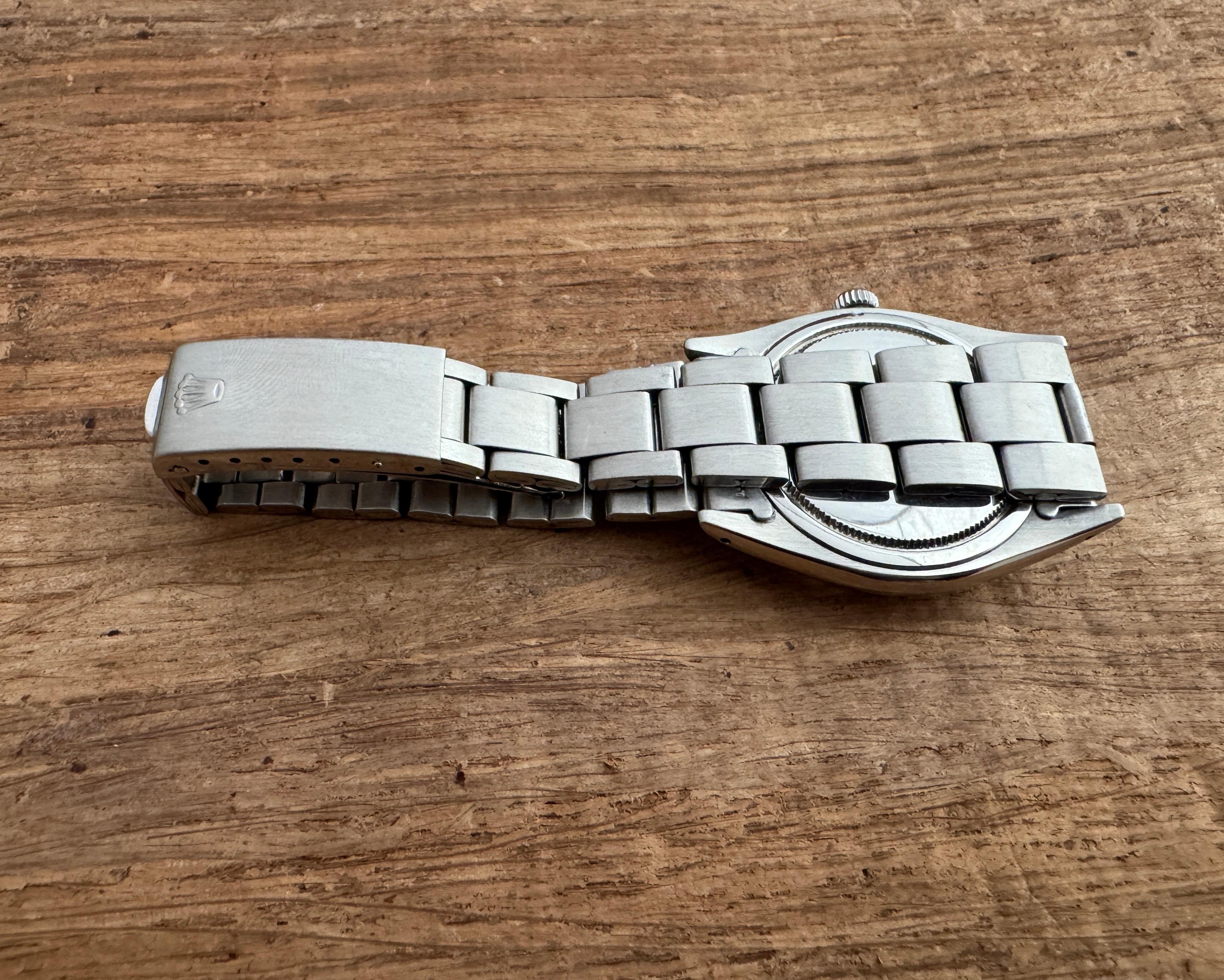 Rolex Oyster Precision 6423 Arrowhead Dagger Dial Watch For Sale 4