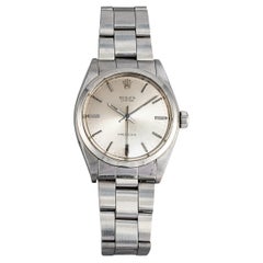 Reloj Rolex Oyster Precision 6426 esfera plateada, años 70