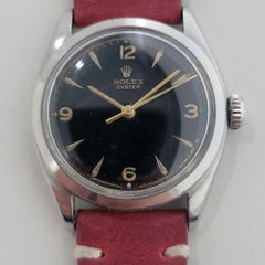 Rolex Oyster Precision Ref 6022 Mens 1950s Hand Wind Vintage Classic RA676B