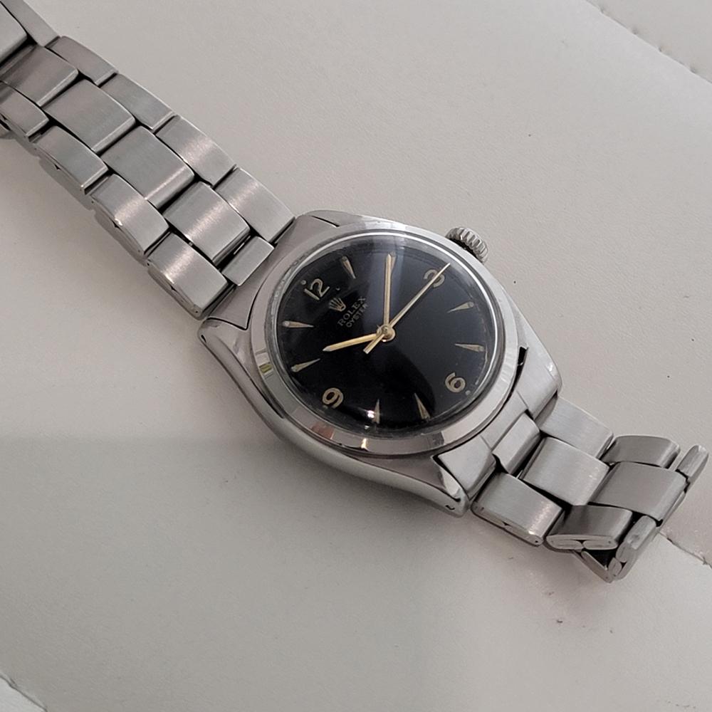 Rolex Oyster Precision Ref 6022 Mens 1950s Manual Hand Wind All Original RA676 en venta 3