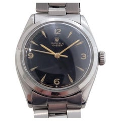Rolex Oyster Precision Ref 6022 Mens 1950s Manual Hand Wind All Original RA676