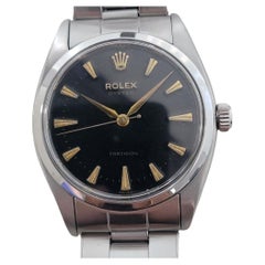 Rolex Oyster Precision Ref 6422 Mens Manual Hand Wind 1950s All Original RA647